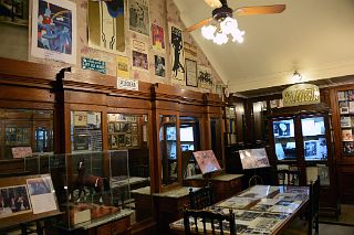 11 Peluqueria And Momentoes In Back Room At Cafe Tortoni On Avenida de Mayo Avenue Buenos Aires.jpg